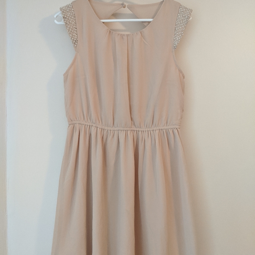 Blush summer dress